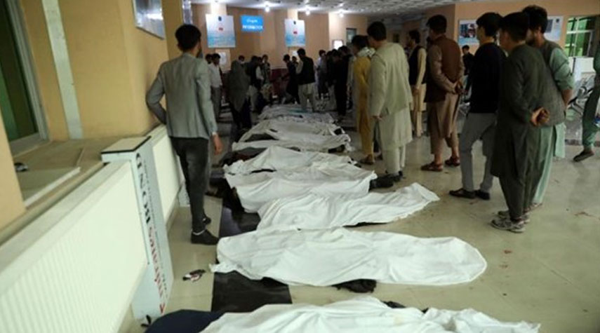 ارتفاع حصيلة الحادث الإرهابي في كابل الى 85 ضحية ونحو 150 مصاباً