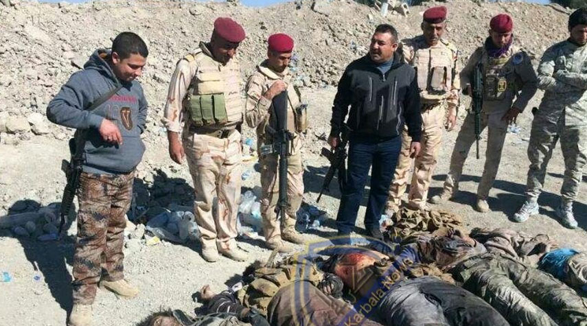 القوات العراقية تداهم وكراً وتقتل 5 إرهابيين مفخخين