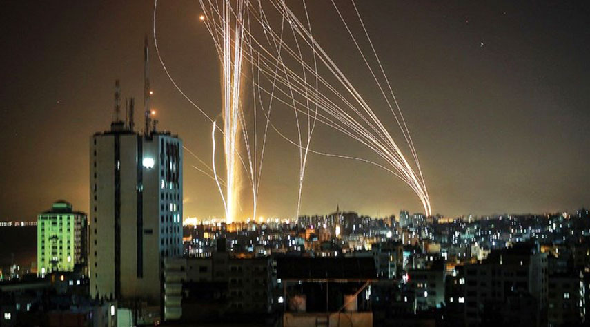 سرايا القدس تعلن قصف أفسلوم ونيريم وكيسوفيم برشقات صاروخية