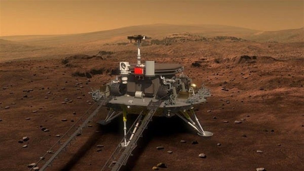 مركبة التجوال الصينية "تشورونغ" تهبط على سطح المريخ