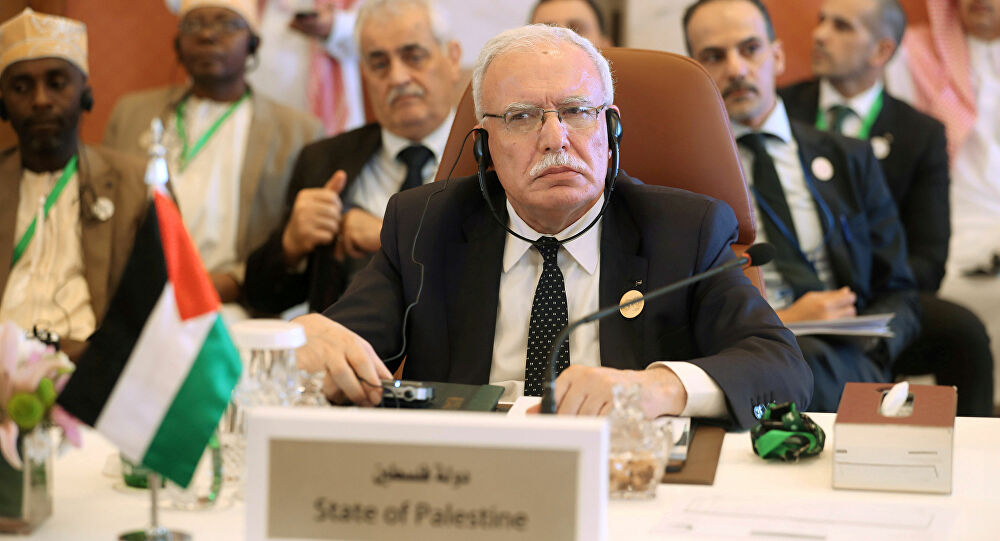 وزير الخارجية الفلسطيني يصل الى بغداد في زيارة رسمية
