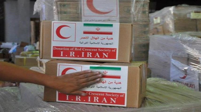 جمعية الهلال الأحمر الإيرانية سباقة في مساعدة الفلسطينيين