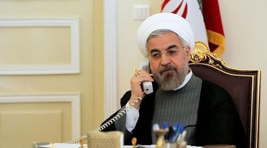 الرئيس الايراني يصف العلاقات بين طهران وبكين بانها استراتيجية