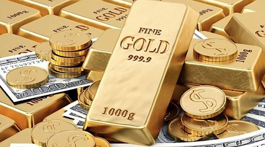 ارتفاع اسعار الذهب وانخفاض الدولار في الاسواق العالمية