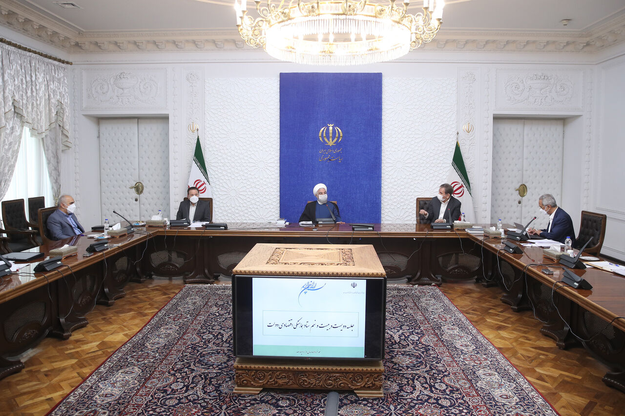 الرئيس روحاني: مستمرون في دعم المتضررين من كورونا