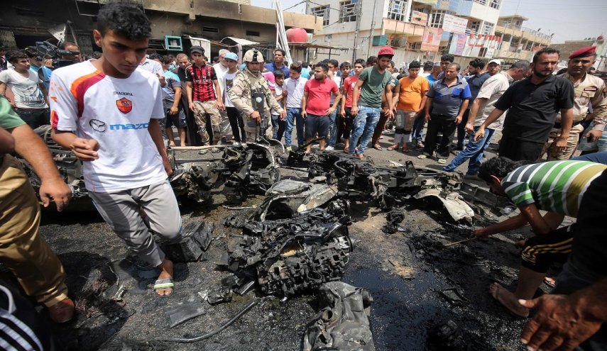 تنظيم "داعش" الارهابي يتبنى تفجير الكاظمية في بغداد