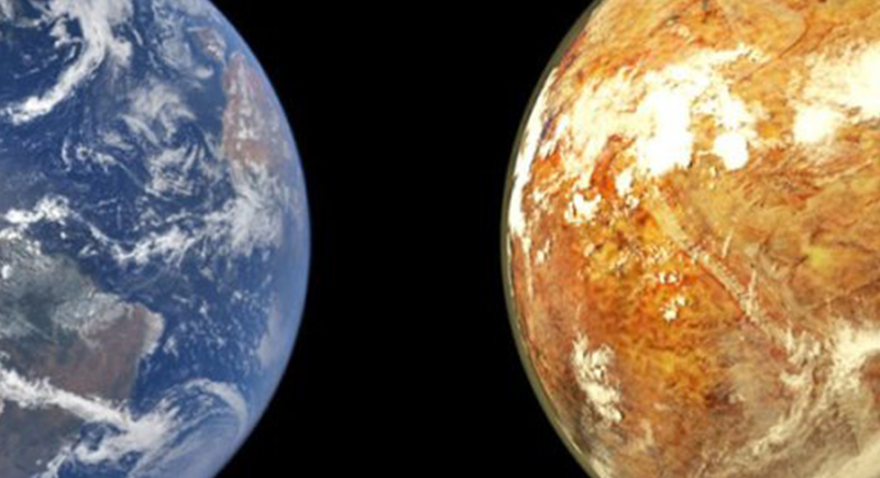 ناسا تعلن عن اكتشاف كوكب غريب يشبه الأرض وله غلاف جوي