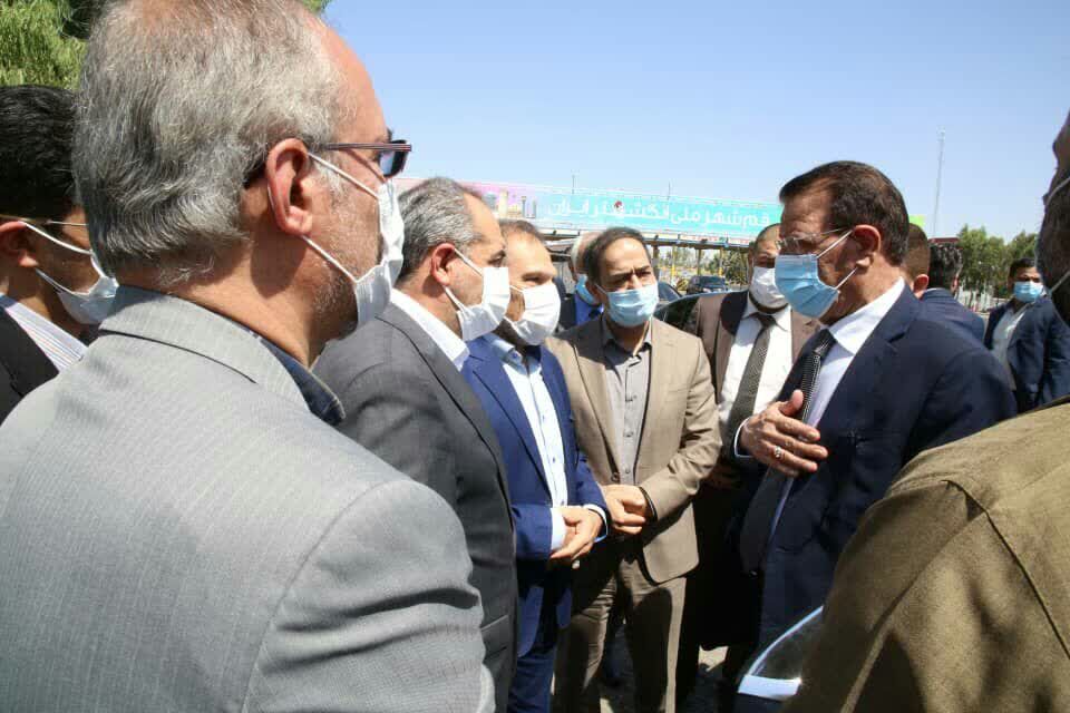 وزير الزراعة العراقي يزور قم المقدسة