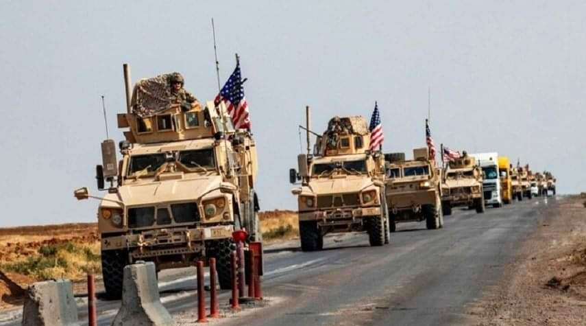 الاحتلال الأمريكي يدخل رتلا من المعدات العسكرية واللوجستية لسوريا