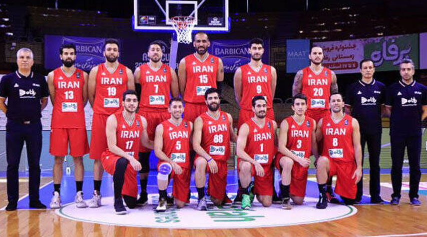 ايران تتصدر مجموعتها في التصفيات المؤهلة لنهائيات آسيا بكرة السلة