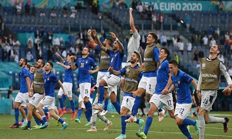 منتخب إيطاليا يحقق رقماً مميزاً في يورو 2020