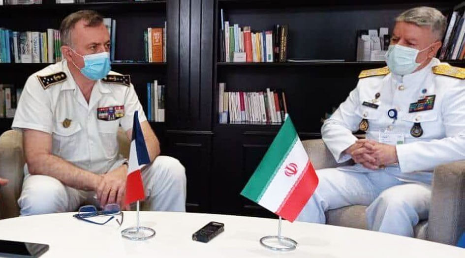 الادميرال خانزادي لقائد البحرية الفرنسية : نرصد جميع التحركات في الخليج الفارسي