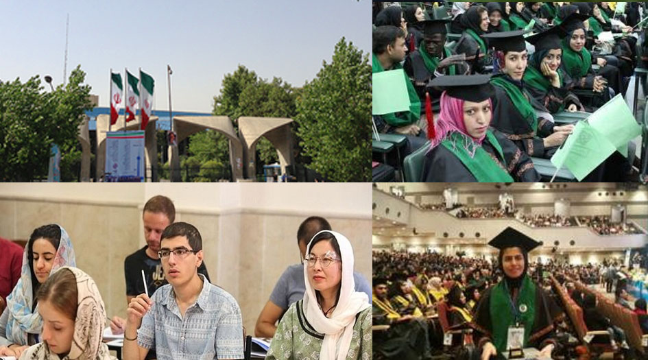 الجامعات الايرانية تحتضن اكثر من 50 ألف من الطلبة الأجانب