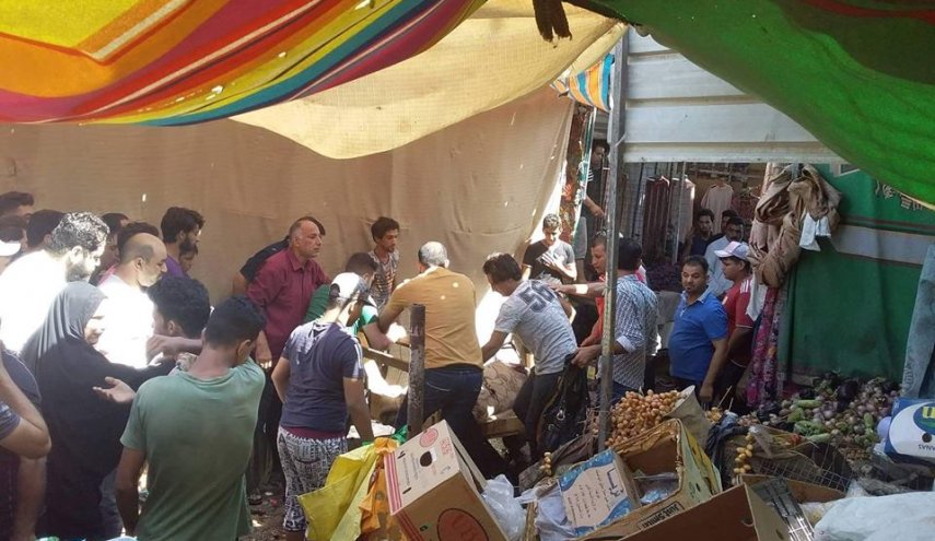 حصيلة الانفجار في سوق شرقي بغداد