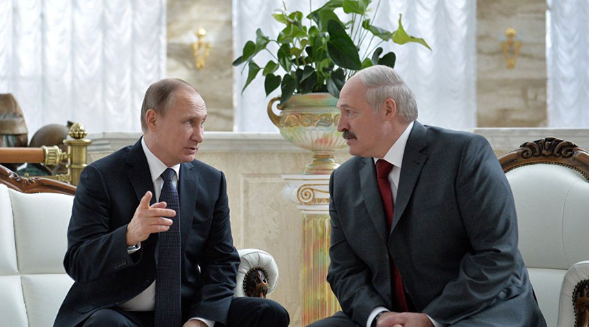 الرئيس الروسي: سنستمر بدعم بيلاروس أمام الضغوط الغربية 