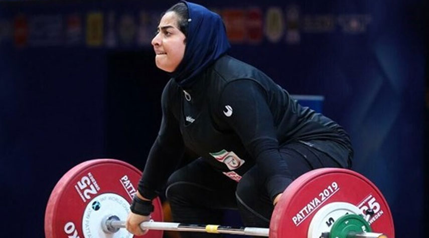 رياضية ايرانية تحصل على بطاقة التأهل في اولمبياد طوكيو