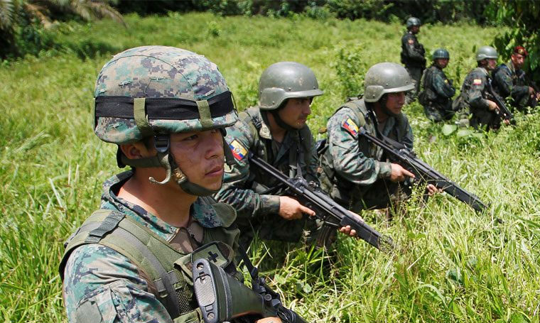 الجيش يقتل 5 متمردين في كولومبيا