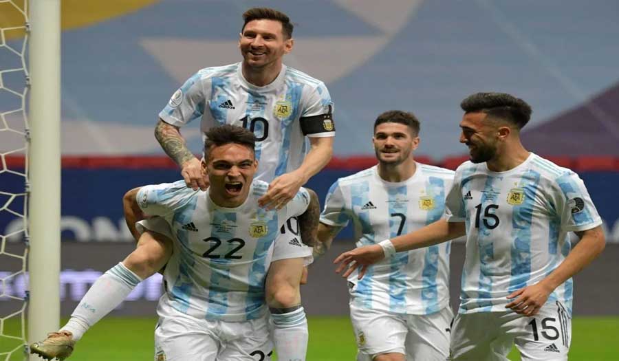 الأرجنتين تسقط كولومبيا بركلات الترجيح وتواجه غريمتها البرازيل 