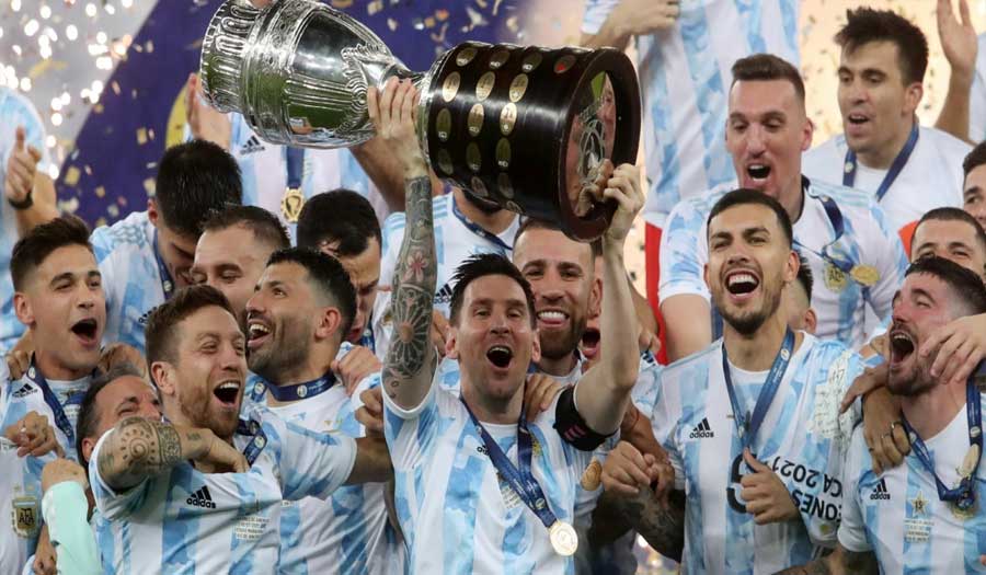 الأرجنتين تتوج بلقب كوبا أمريكا 2021