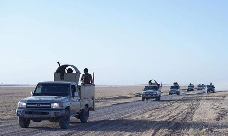 إنطلاق المرحلة الثانية من عمليات تأمين مناطق جنوب الموصل بالعراق +صور