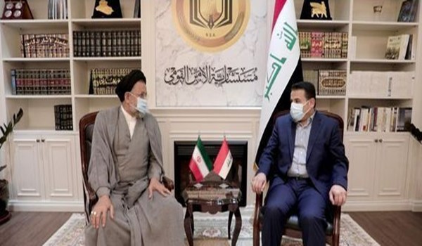 محادثات بين وزير الامن الايراني ومستشار الامن الوطني العراقي