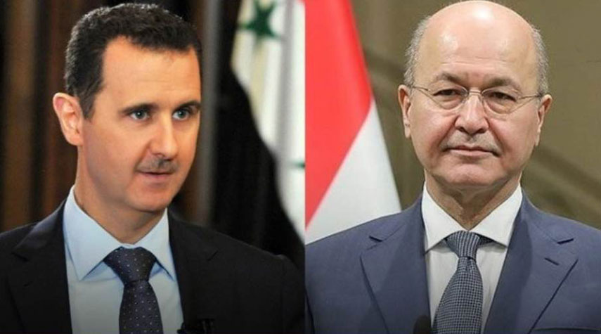 الرئيسان العراقي والسوري يبحثان سبل مكافحة الإرهاب