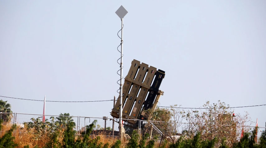 الاحتلال الصهيوني يكشف أن صاروخاً للقبة الحديدية كاد يصيب احدى مقاتلاته 