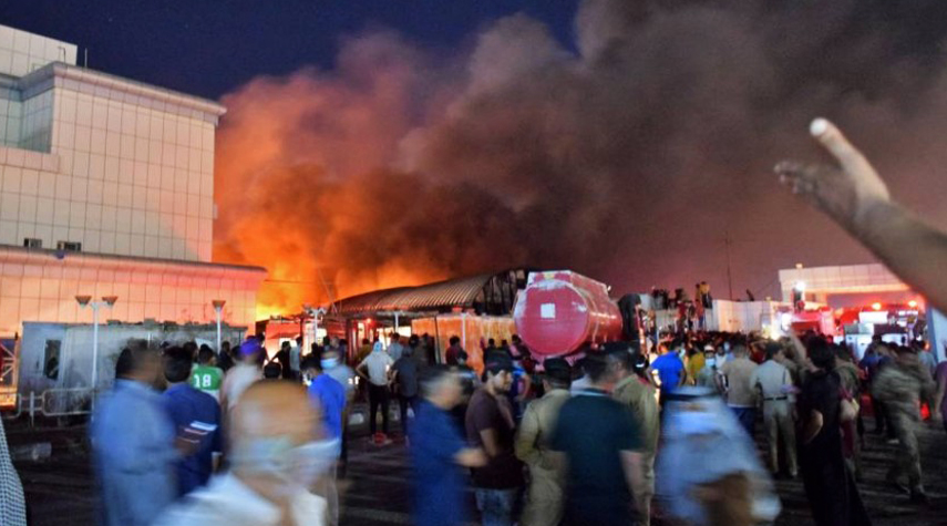 العراق... استقالات بالجملة لمديري مستشفيات بعد حريق الناصرية