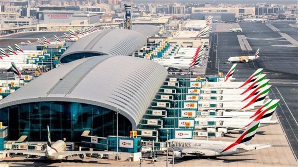 اصطدام طائرتين إماراتية وبحرينية في مطار دبي