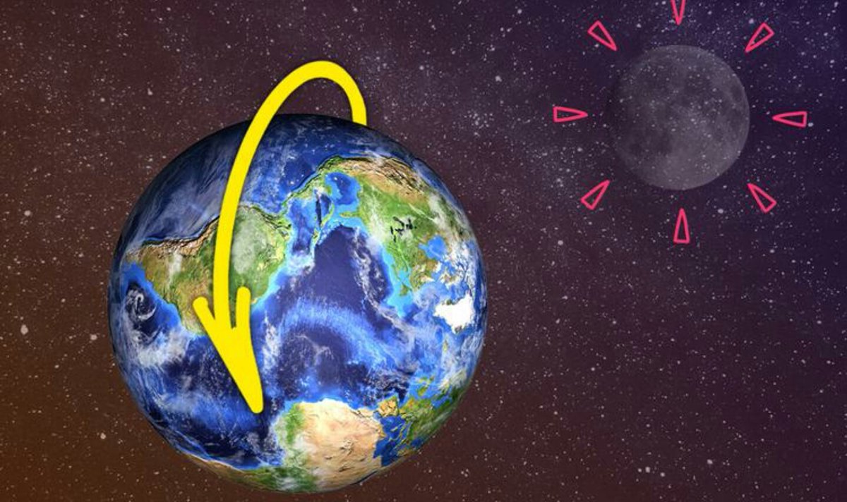 كم هي سرعة دوران الأرض وماذا لو توقفت عن الدوران؟