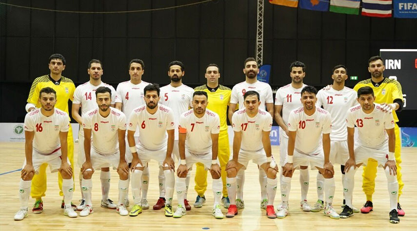 إيران الى نهائي البطولة الدولية الثمانيّة لكرة قدم الصالات