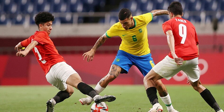 البرازيل تطيح بمصر من أولمبياد طوكيو في منافسات كرة القدم