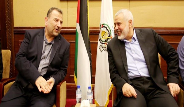 حماس تجدد انتخاب هنية رئيسا لمكتبها السياسي والعاروري نائبا له