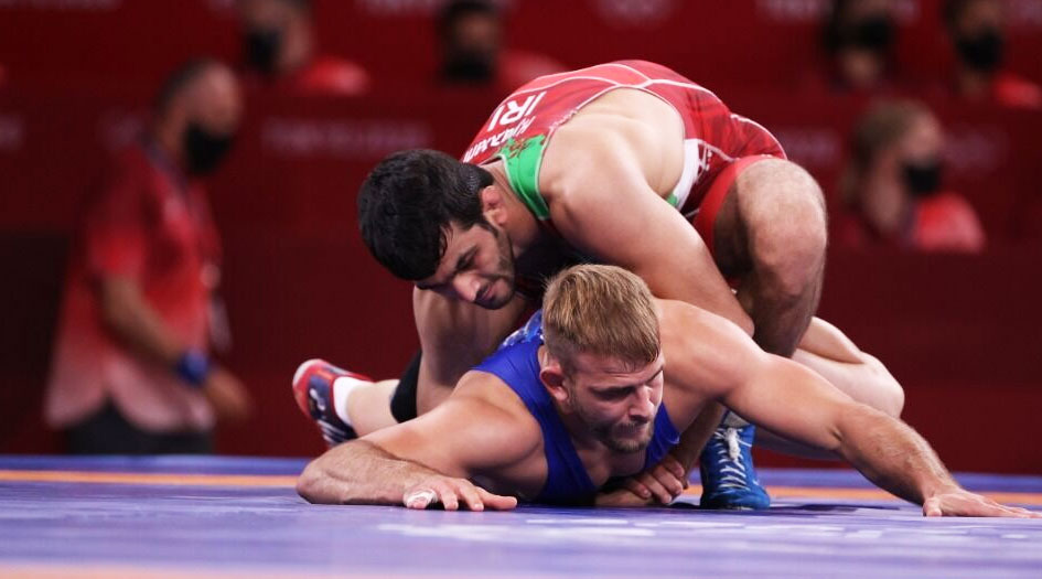 المصارع الايراني يزداني يتأهل الى نهائي البطولة الأولمبية 