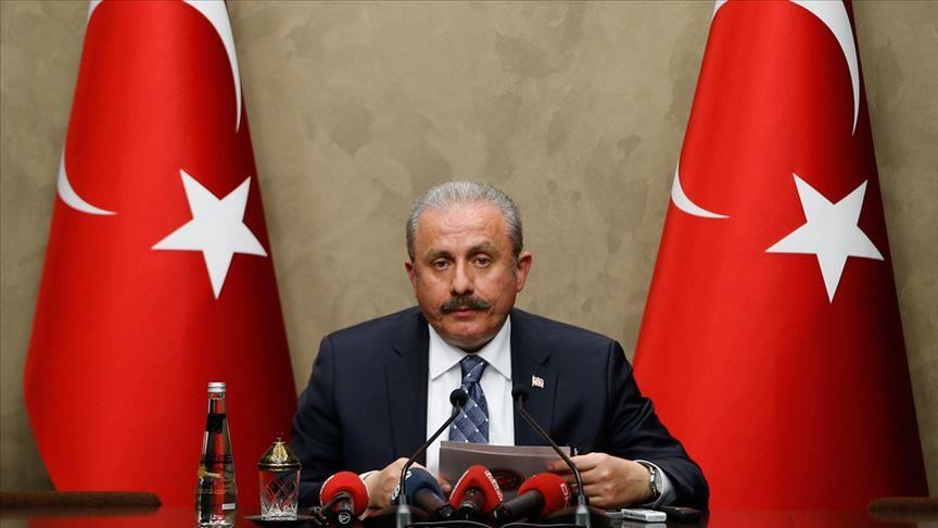 رئيس البرلمان التركي ورئيس حكومة كردستان العراق في طهران