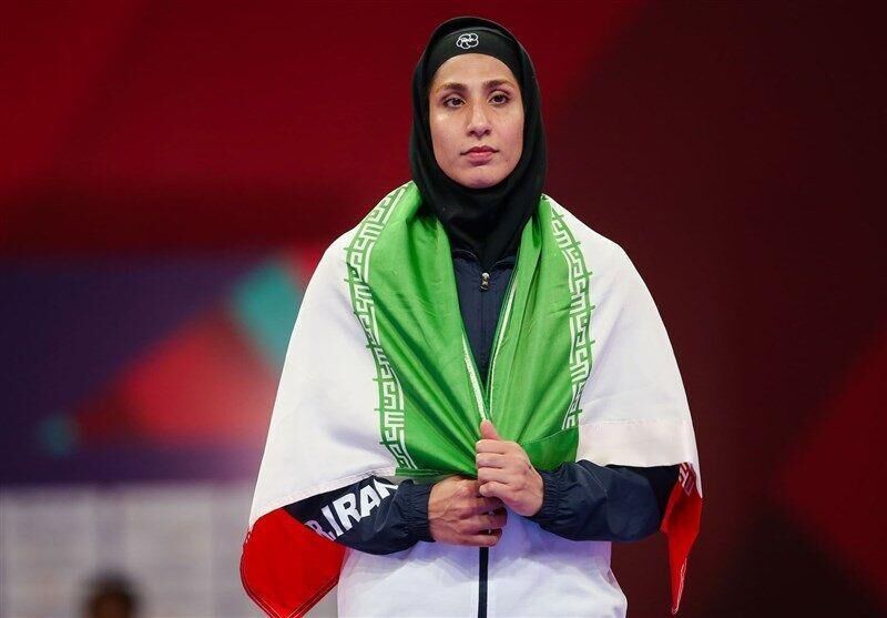 الايرانية "عباسعلي" تتألق في بداية مشوارها بأولمبياد طوكيو