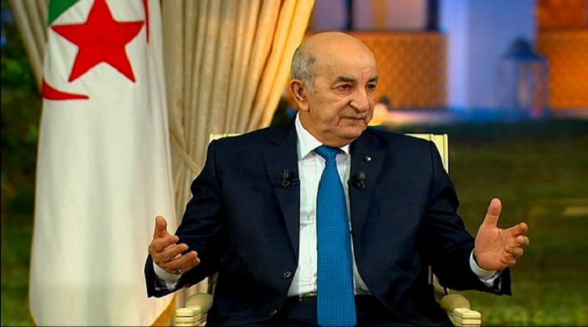  الرئيس الجزائري يحذر من محاولات استهداف بلاده