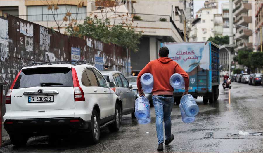 أزمة المياه تهدد 71% من سكان لبنان