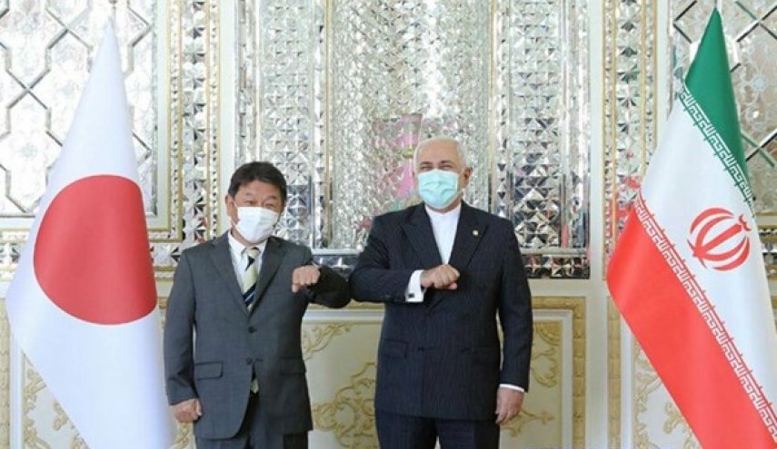 ظريف: بحثت مع وزير الخارجية الياباني الوضع الكارثي في أفغانستان