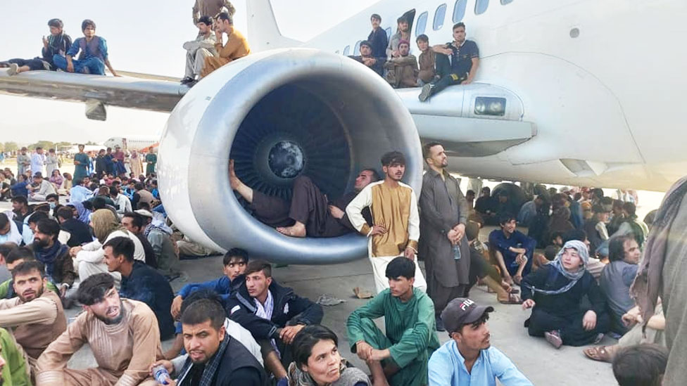 شركات الطيران الأمريكية تشارك في إجلاء الفارين من كابل