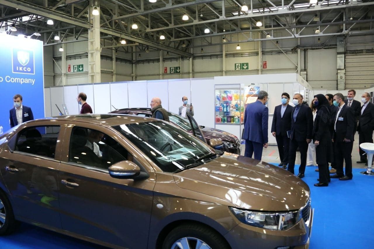 مشاركة قوية لشركات السيارات وقطع الغيار الإيرانية في معرض موسكو