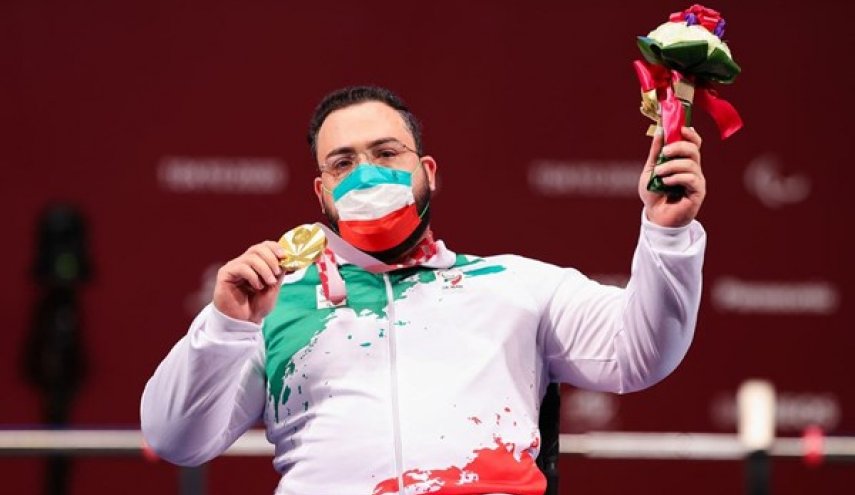 ايران تحصل على اول ذهبية ببارأولمبياد طوكيو 2020