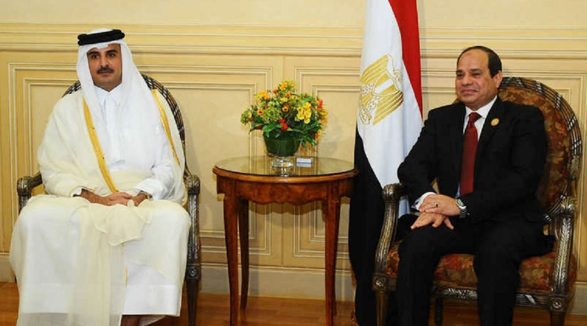 مؤتمر بغداد... الرئيس المصري يلتقي أمير قطر لأول مرة منذ سنوات
