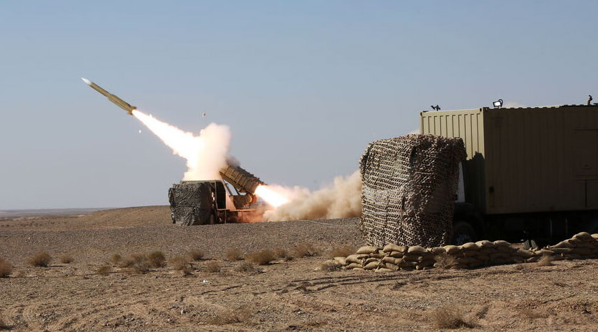صواريخ مرصاد 16 الايرانية الصنع تدوي في سماء البلاد