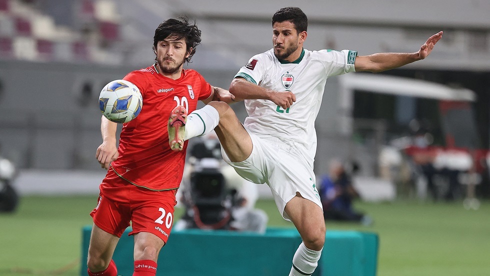إيران تهزم العراق في تصفيات كأس العالم 2022