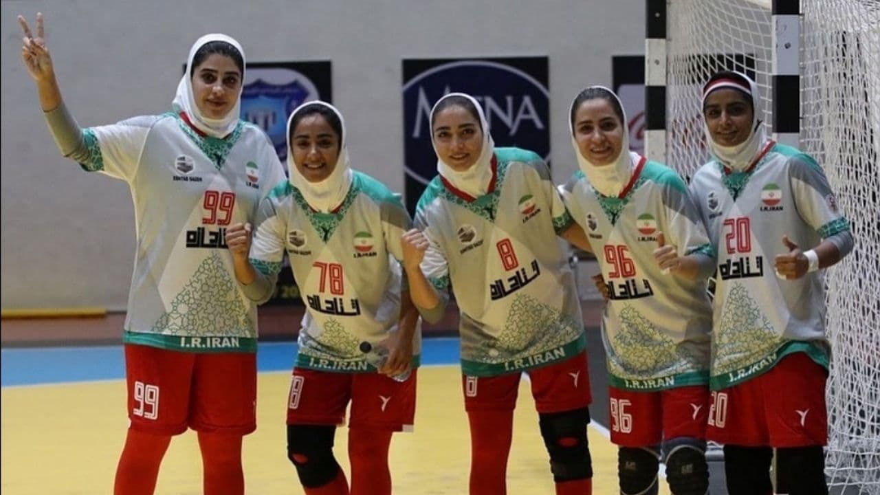 سيدات ايران يحقق ثاني إنتصاراته بطولة آسيا لكرة اليد
