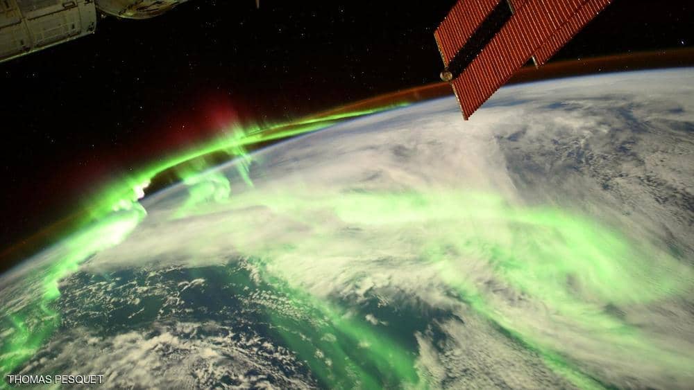 صورة تحبس الأنفاس للشفق القطبي في الفضاء