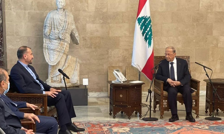 أمير عبد اللهيان : الجمهورية الاسلامية مستعدة لتقديم كامل الدعم الى لبنان