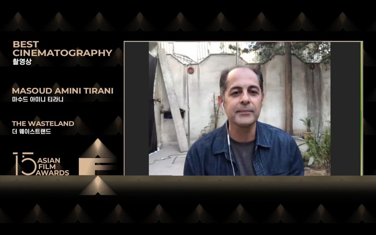 فنان إيراني يحصد جائزة أفضل مصور سينمائي في آسيا