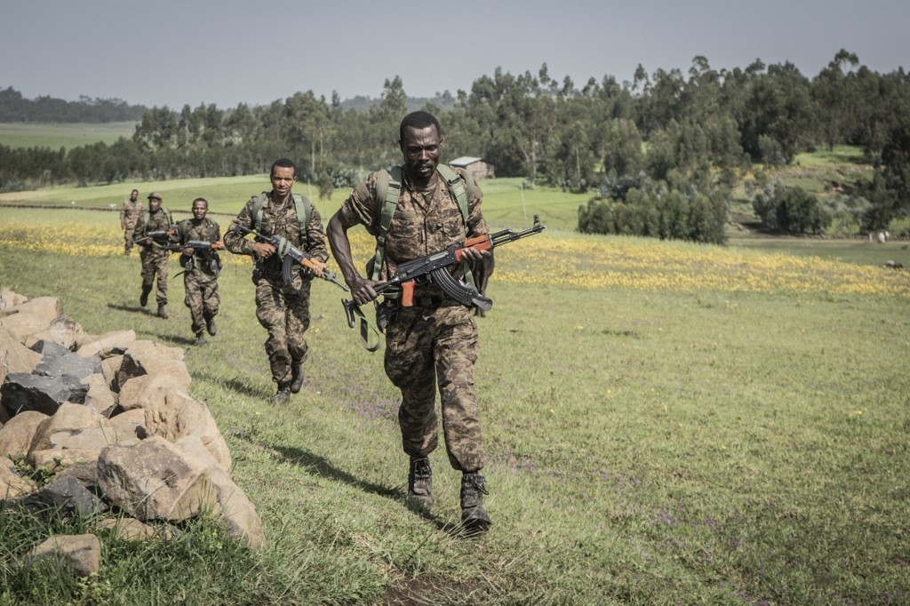 الجيش الإثيوبي يشن هجوماً على قوات تيغراي في أمهرة